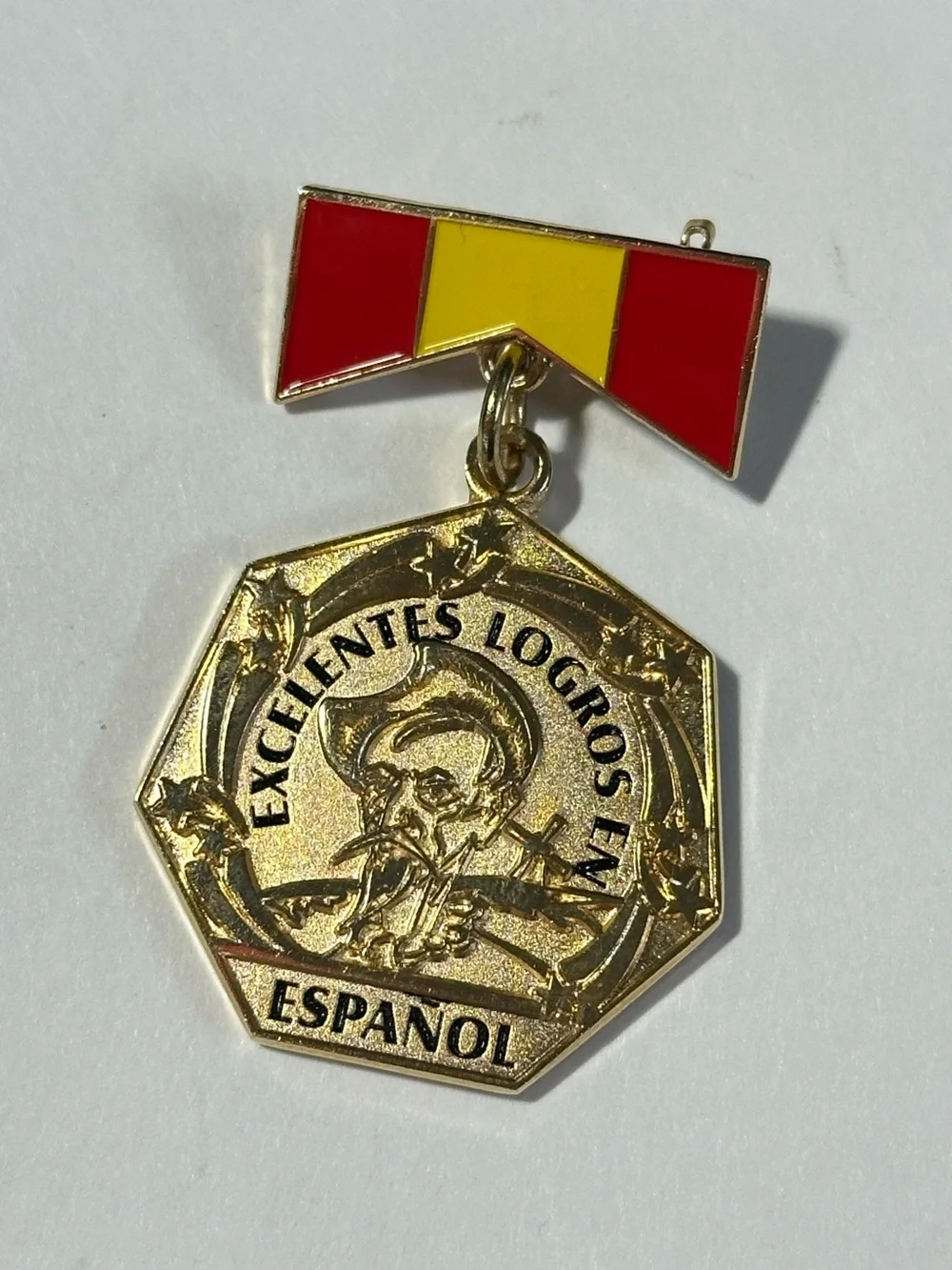 N/A octagonal gold